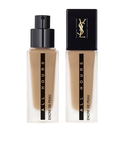 fondotinta yves saint laurent br50|YSL All Hours Foundation Review: The Long.